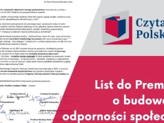 List do premiera Donalda Tuska o budowaniu odporności społecznej