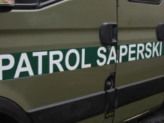 Niewybuch znaleziony na placu zabaw w Prokocimiu. Interweniowali policjanci i saperzy