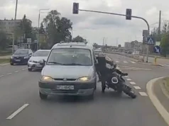 Wjechał w motocyklistkę i uciekł. Auto zarejestrowane na zmarłego