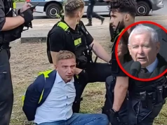 Sceny w Berlinie! Bąkiewicz skuty przez Niemców, Kaczyński grzmi w sieci. „Nóż w plecy”