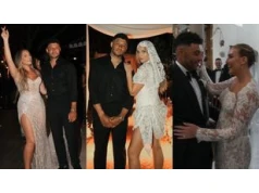 Jeden ślub i aż TRZY różne suknie. Perrie Edwards z Little Mix ZACHWYCIŁA w anielskiej bieli (ZDJĘCIA)