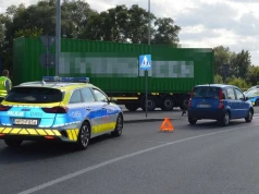 Potrącenie hulajnogistki w Chełmie. 32-latka trafiła do szpitala