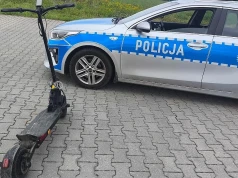 Popisywał się na hulajnodze w Ciechanowie. 15-latek odpowie przed sądem
