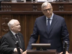 PiS-owcy krzyczeli, Giertych wszedł na mównicę i wywołał prezesa. „Wuja nie szanują”