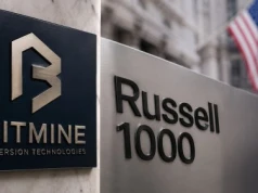 Bitmine blisko Russell 1000