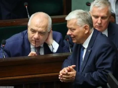 Kłótnia Sasina i Suskiego. Miały paść wulgaryzmy