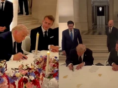 Trump podpisał w Wersalu wstępne porozumienie z Iranem