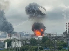 Atak na rafinerię w Moskwie. Wielka eksplozja uchwycona na nagraniu