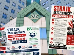 Pracownicy ZUS domagają się podwyżek, zaczęli od dwugodzinnego strajku ostrzegawczego