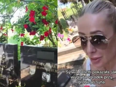 Sylwia Peretti zrobiła "ogródek działkowy" przy grobie syna. "Tutaj bywam, a kiedyś tu zamieszkam"