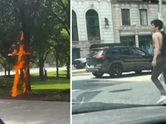 Sprawca podpalenia krzyża w Grant Park z zarzutami przestępstwa z nienawiści