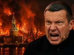 Wojna nadchodzi! Moskwa w ogniu a propagandysta Sołowjow szaleje