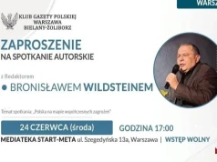 Wyjatkowe spotkanie z Bronisławem Wildsteinem