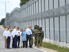 Jordan Bardella w Polsce. Na granicy oglądamy zaporę ograniczającą nielegalną migrację