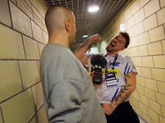 Partner Karoliny Porzucek "bardzo szybko stał" w wywiadzie na gali Prime MMA. Sieć aż huczy