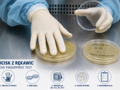 Odcisk z rękawic – kluczowy element monitoringu receptury jałowej
