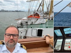 Dar Młodzieży w Norfolk. Ambasador Bogdan Klich i polscy żeglarze na obchodach jubileuszu USA