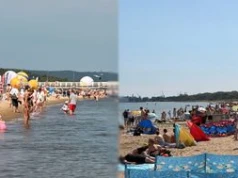 Oblężenie w Gdańsku. Tłumy ruszyły nad morze