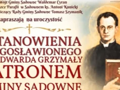 Święty kapłan będzie patronem gminy Sadowne