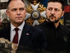 Karol Nawrocki odebrał Zełenskiemu Order Orła Białego