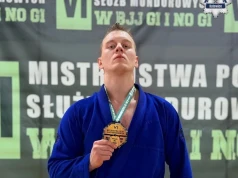 Policjant z Katowic mistrzem Polski w jiu-jitsu. Łukasz Banach ze złotem