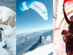 Nowy format rekordu na Mont Blanc. Iris Pessey wbiega na szczyt i zlatuje na paralotni w 5:34