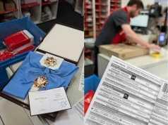 Order odesłany kurierem. Gorzkie słowa Zełeńskiego po decyzji Nawrockiego