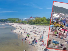 Pokazali nagranie z plaży w Międzyzdrojach. "No i zaczęło się..."