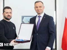 Zełenski pozbawiony Orderu Orła Białego po nazwaniu jednostki wojskowej na cześć UPA