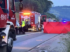 Wypadek na drodze krajowej 28 w Mszanie Dolnej. Są poszkodowani