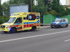 Mężczyzna się przewrócił i doznał urazu. Zgłoszono wypadek – foto