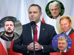Trzej prezydenci Ukrainy oddają Ordery Orła Białego