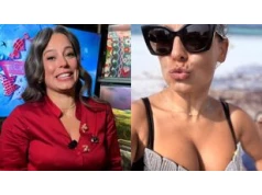 Anna Mucha eksponuje piersi w rozpiętej koszuli i walczy z upałem : "UFF JAK GORĄCO" (FOTO)