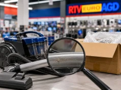 RTV EURO AGD chce 45,99 zł za włączenie odkurzacza. „Dowodem” na zmniejszenie wartości jest kurz