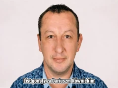 List gończy. Nożownik z Mierzawy. Poszukiwany Dariusz Równicki