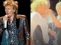 Fani obserwowali to na żywo. Rod Stewart potrzebował tlenu podczas występu