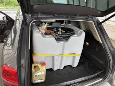 Kara za brak licencji i tachografu w Volkswagenie Touaregu z pustą przyczepą