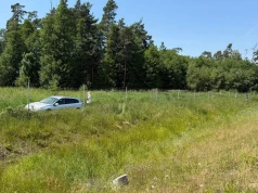 Wracali do domu. Przelecieli nad rowem na obwodnicy Ostrowa (ZDJĘCIA)