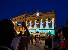 Światło i animacje na Rynku Głównym. Widowiskowy mapping w Krakowie
