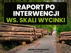 RAPORT PO DZIAŁANIU SPRAWDZAJĄCYM w Puszczy Niepołomickiej. Otrzymałem twarde dane u źródła