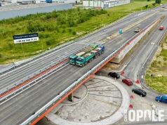 Wiadukt na obwodnicy Opola przeszedł próbę obciążeniową