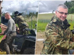Strażnicy graniczni uratowali łoszaka