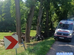 Dwa poważne wypadki z udziałem motocyklistów.