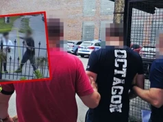 Brutalny atak w Zabrzu. "Pocisk zatrzymał się centymetr od oka"