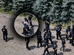 Były policjant zabił teścia i ranił teściową. Finał obławy w Mierzawie