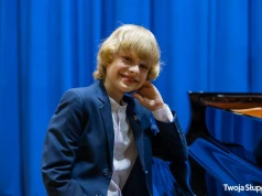 Koncert fortepianowy Szymona Goślińskiego w Słupcy