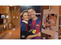 Lewandowscy świętują 13. rocznicę ślubu. W hotelowym pokoju na Anię czekała niespodzianka. Romantycznie? (FOTO)