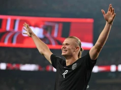 Haaland nie z tego świata. Norwegia wiosłuje do kolejnej rundy