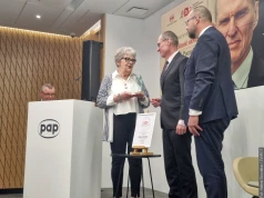 Andrzej Poczobut odebrał statuetkę „Za wolność słowa”. Mówił o odpowiedzialności za słowo i ludzi