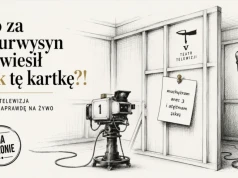 „Co za skurwysyn powiesił tak tę kartkę?!”